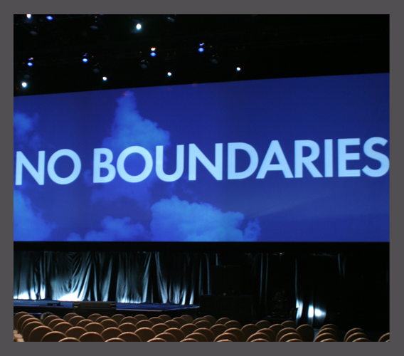 Corporate Meeting Walk-in Graphics Loop